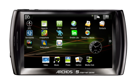 Archos 5 Android Tablet review