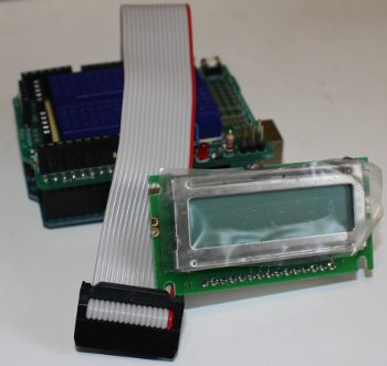 [Densitron LCD display with Arduino]