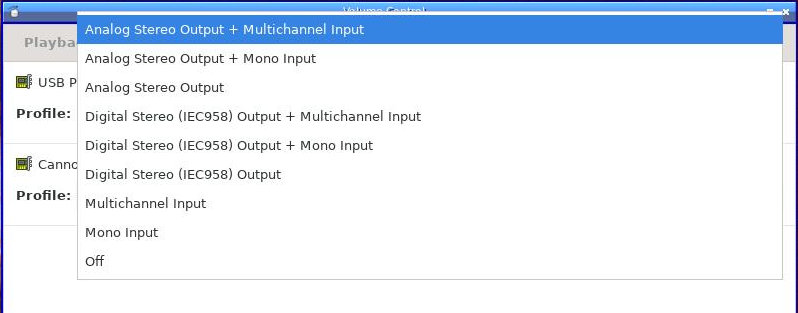 [Configuration profiles in pavucontrol]