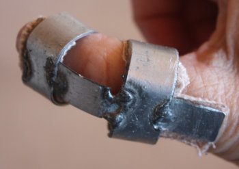 [trigger thumb splint v.1: steel]