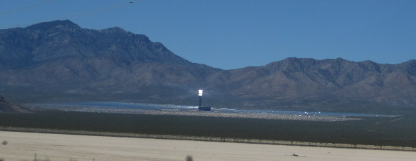 [The working Ivanpah solar collector]