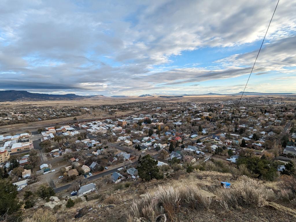 [View of Raton from Goat Hill]
