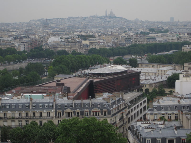 [View of distant Montmartre.]