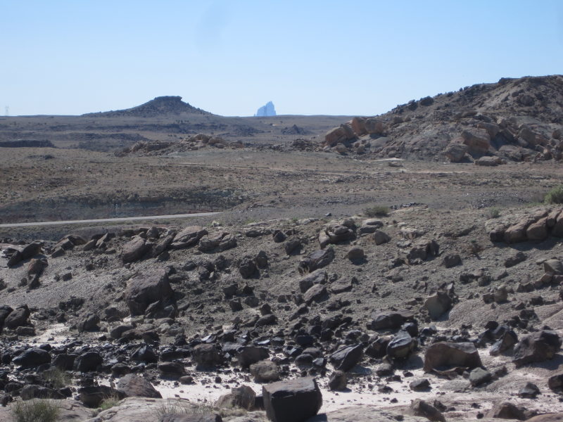 [You can see Shiprock from ...]
