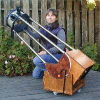 Travel best sale dobsonian telescope