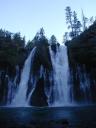 [ Burney Falls, with moon ]