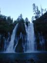 [ Burney Falls, with moon ]