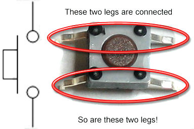 Buttons and State Changes – Physical Computing push button wiring diagram 4 pin 