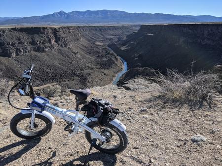 [Lectric XP at the Rio Grande del Norte]