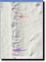 [ Map of trails from Butler ... ]