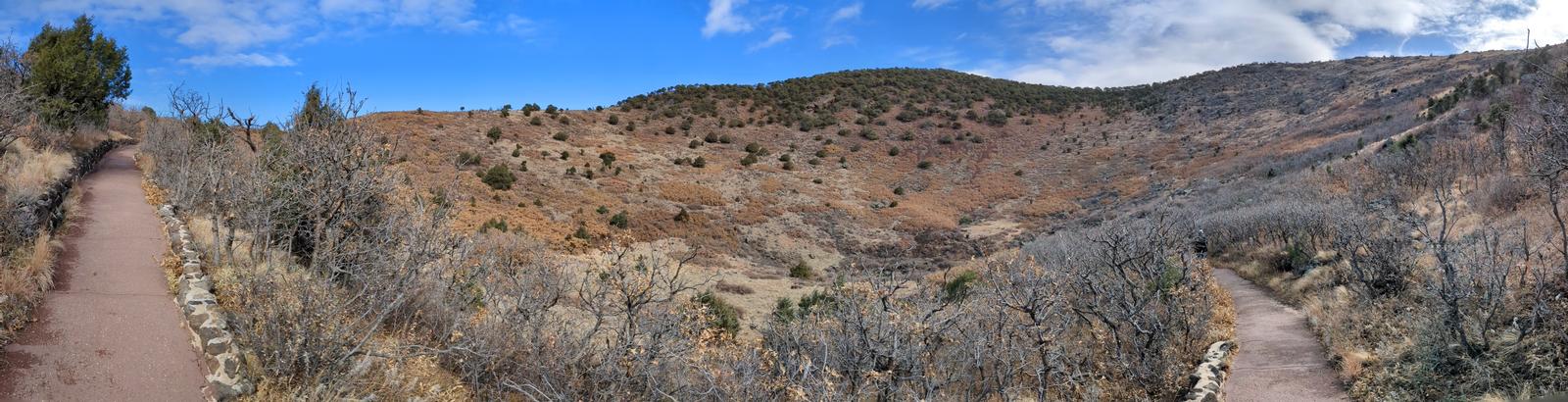 [Panorama of Capulin's cen ...]