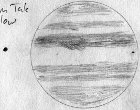 [Jupiter 9/26/2009, from the eyepiece]