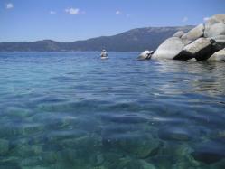 [Kayaking Tahoe from Sand Point]